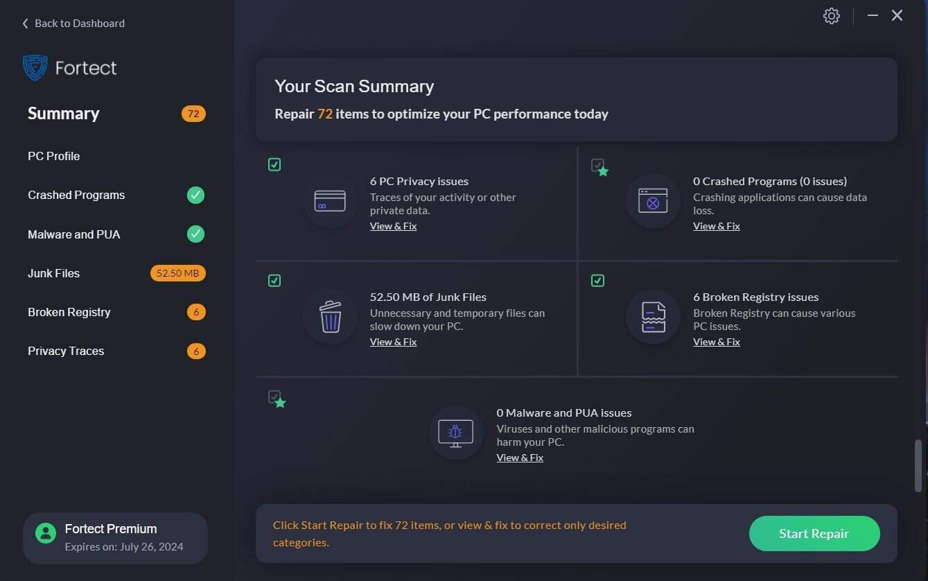 Fortect Windows 11 general