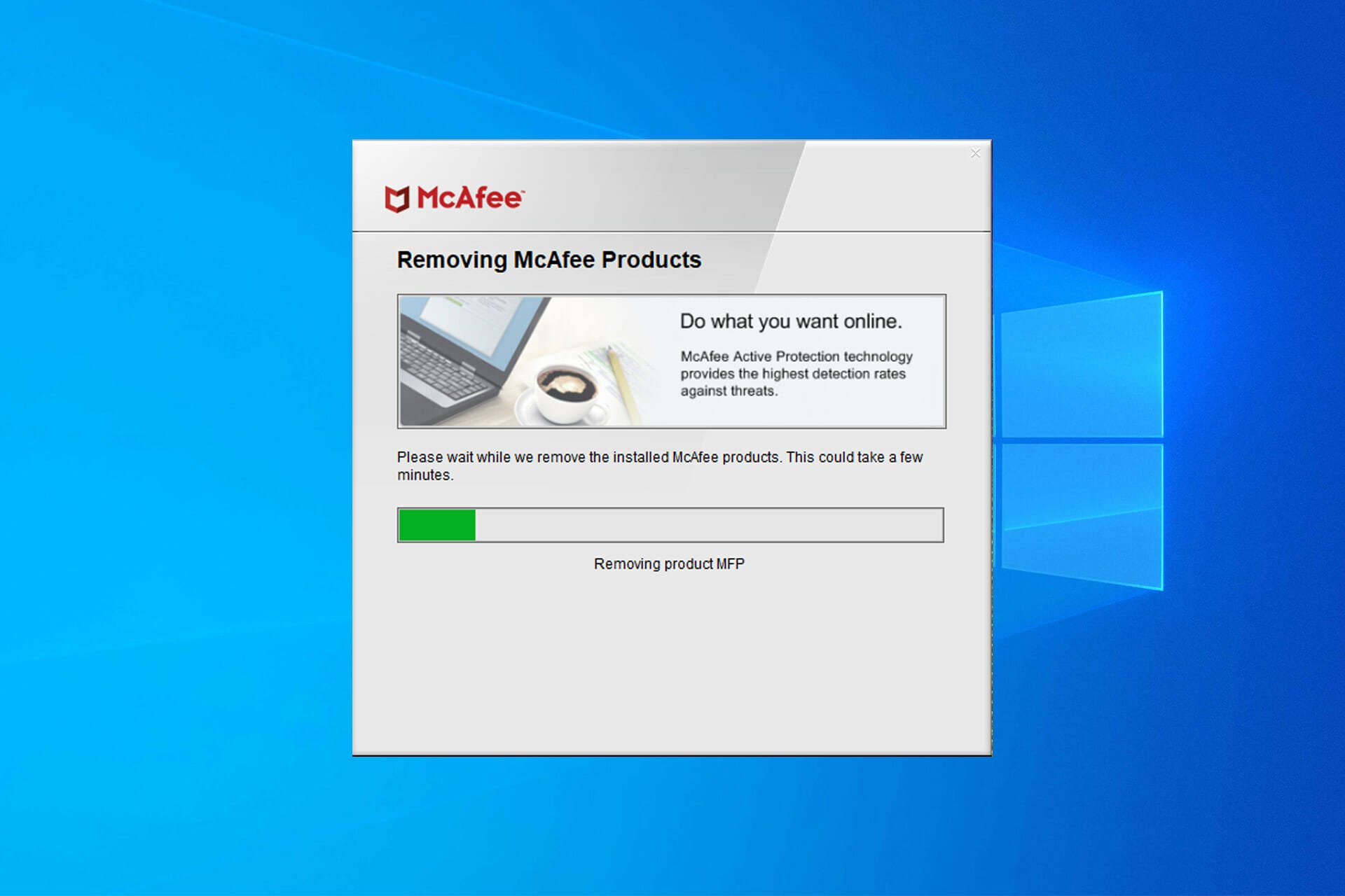 C Mo Desinstalar Mcafee Si No Se Desinstala Windowsreport Vida