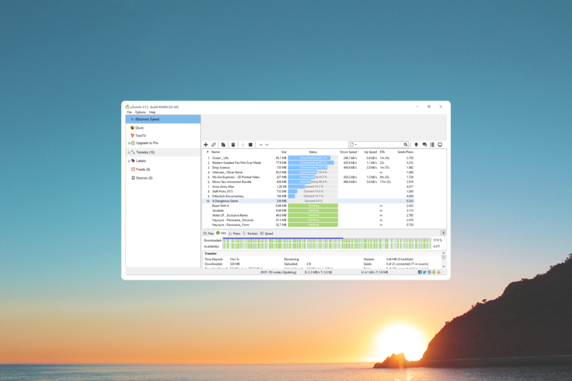 Desinstalar uTorrent