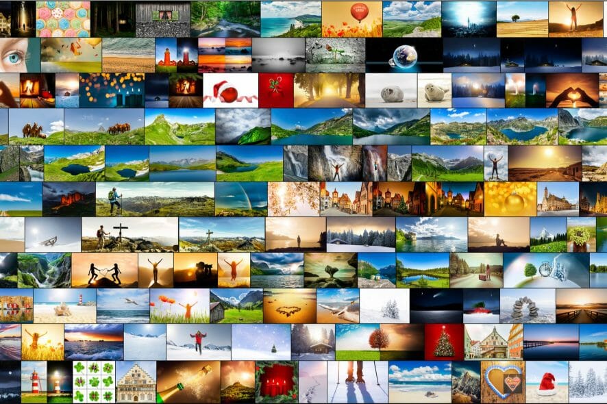 application pour ranger les photos
