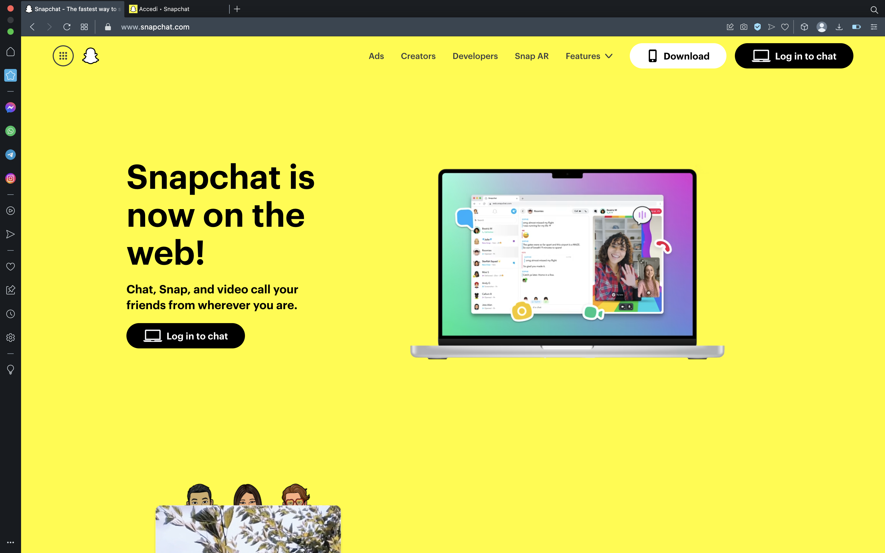 Snapchat online