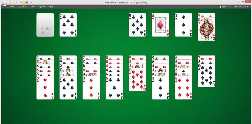 free freecell 2012 for windows
