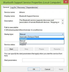 Fix: Bluetooth not working after Windows 10 Update