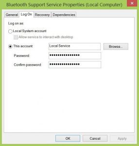 Fix: Bluetooth not working after Windows 10 Update