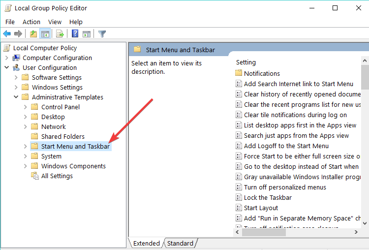 windows 10 start menu not opening taskbar buttons gone