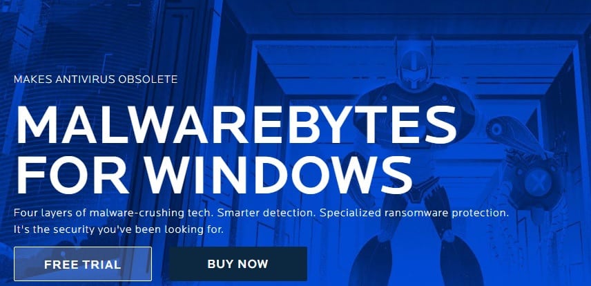 malware free windows 10