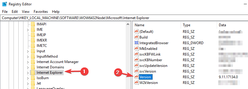 registry editor version registry editor Microsoft Money Problems