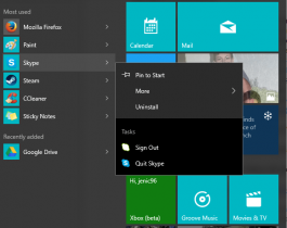 How to Enable/ Disable Submenus in Start Menu