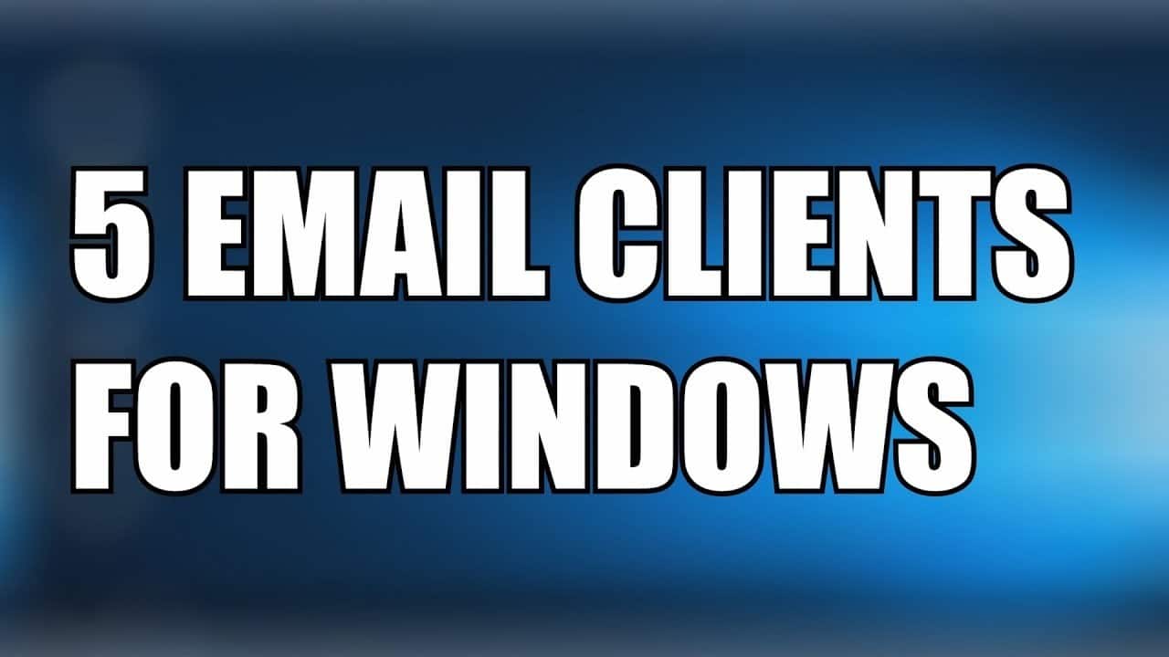 list of the best email clients