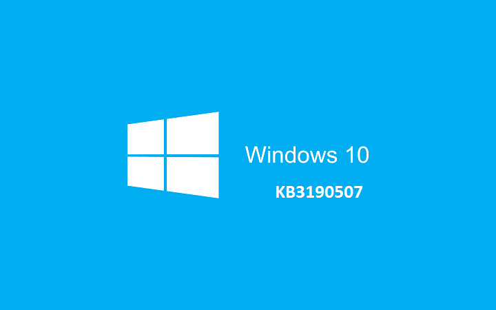 Windows 10 KB3190507 fixes KB3194496 install issues, download it now