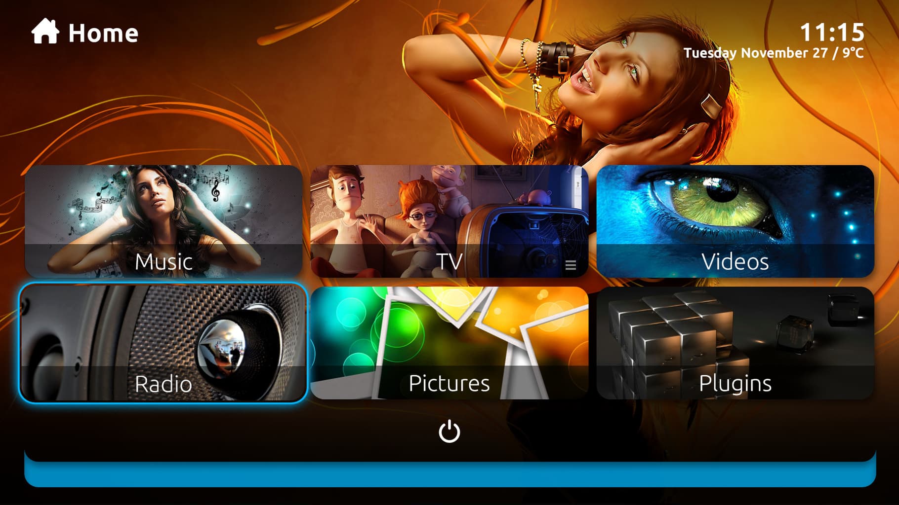 Stream media using Windows Media Player with Xbox 360