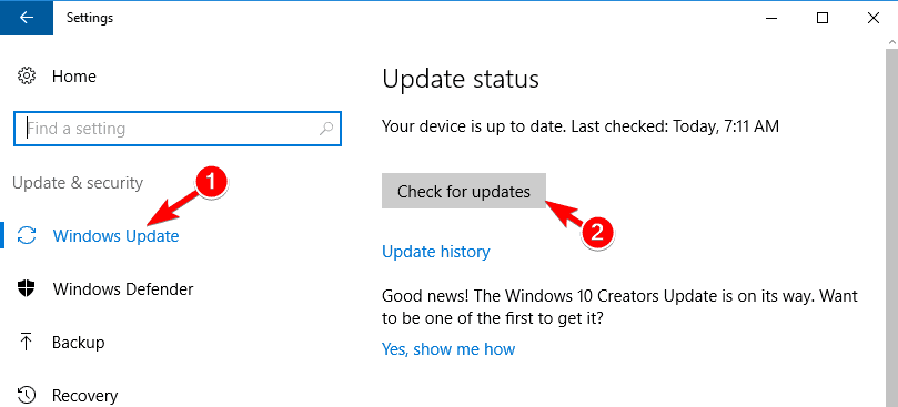 windows 10 can t open action center