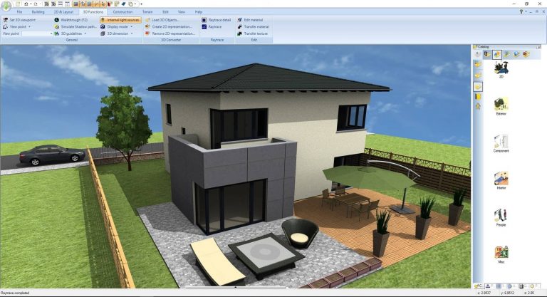 Ashampoo Home Design 6 lets you plan and design your house in 3D