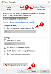 FIX: This version of %1 is not compatible with Windows