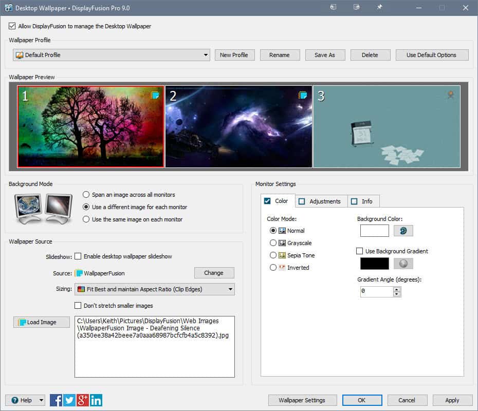 instal the new version for android DisplayFusion Pro 10.1.2