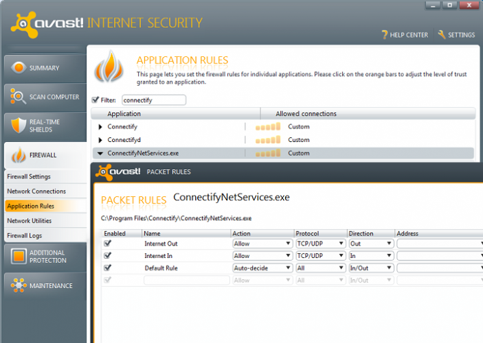 antivirus blocking vpn