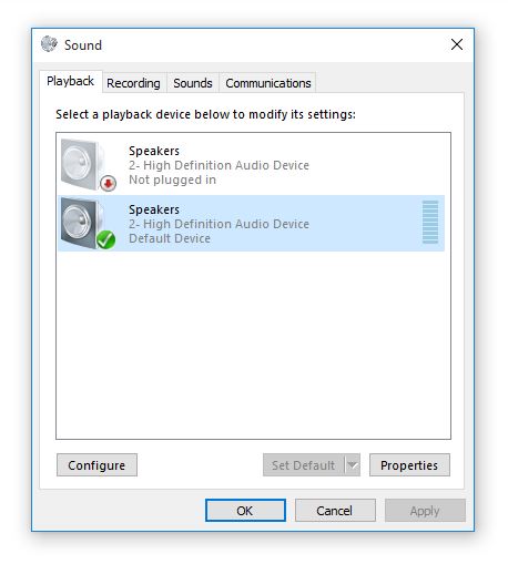 windows 10 docking station settings