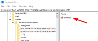 Open With Fix: Open With Menu Option is Missing in Windows 10