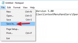 Open With Fix: Open With Menu Option is Missing in Windows 10