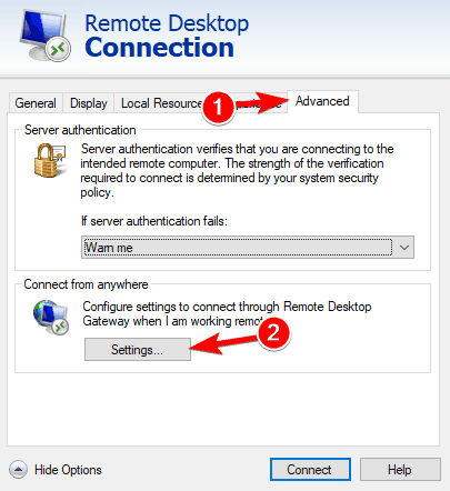 How to do remote desktop connection