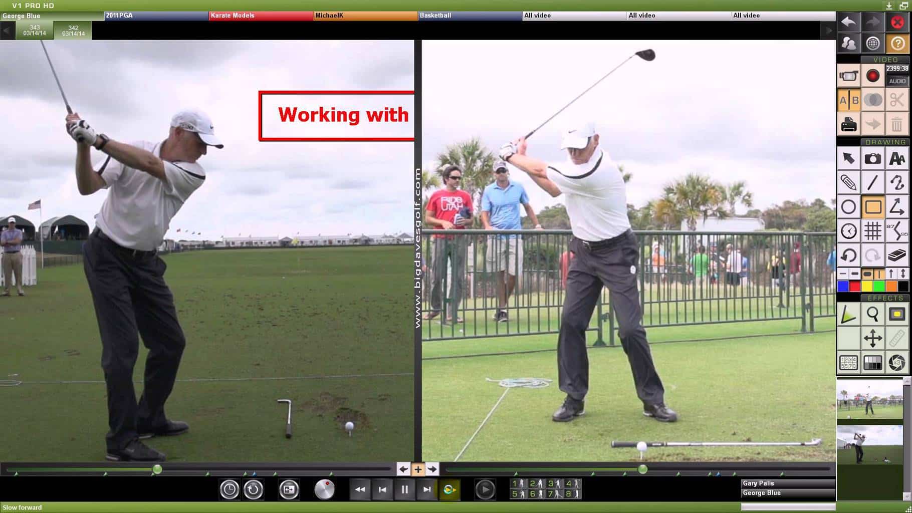 Free golf swing video analysis software