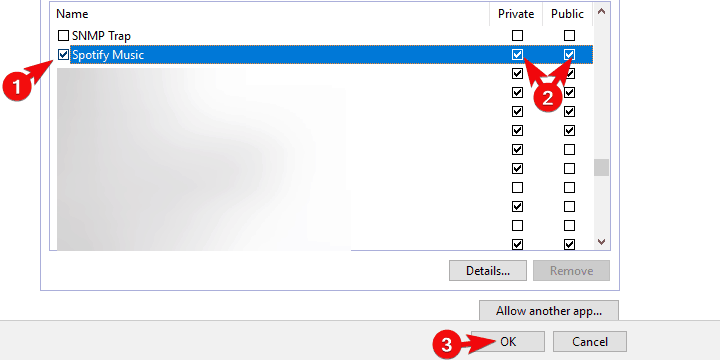 why can't i select songs on spotify (windows10)