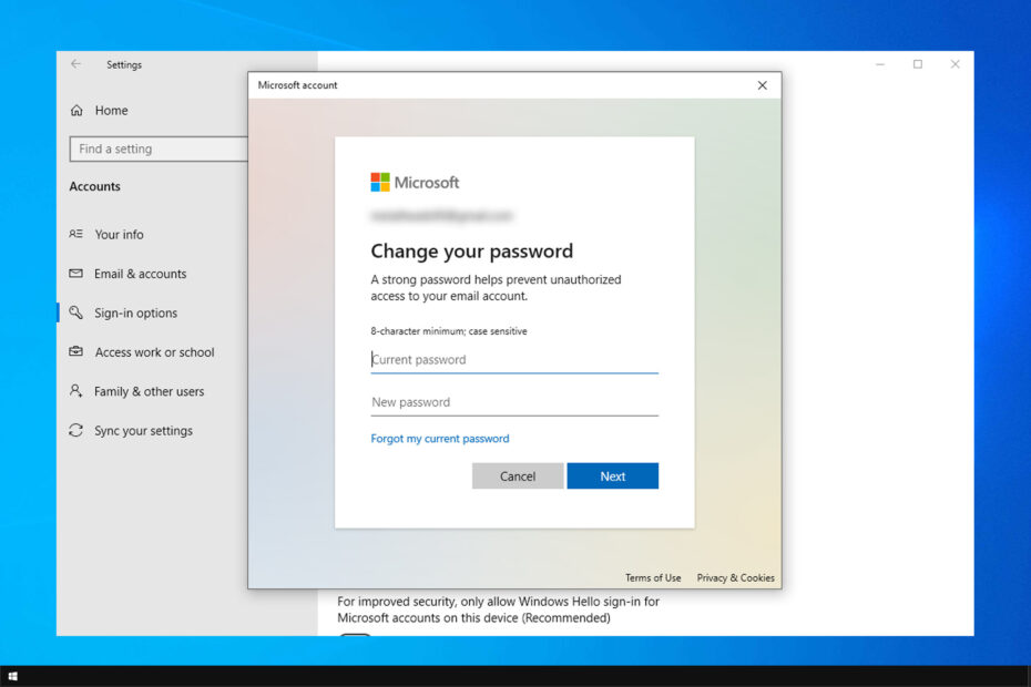 Prevent a User From Changing Password on Windows 10 [How to]