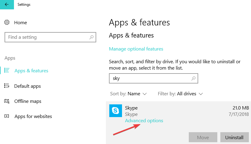 skype permissions settings