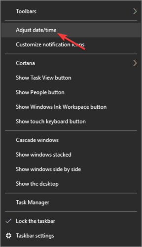 There is a problem connecting securely to this website no option to continue