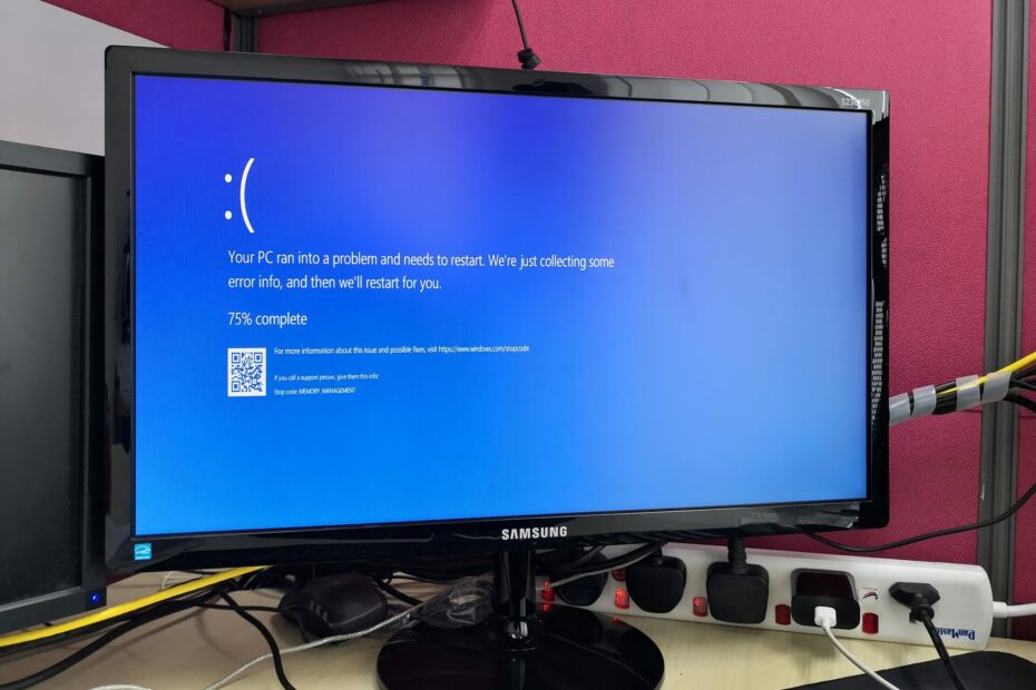 Terminal server driver made incorrect memory reference [Solved]