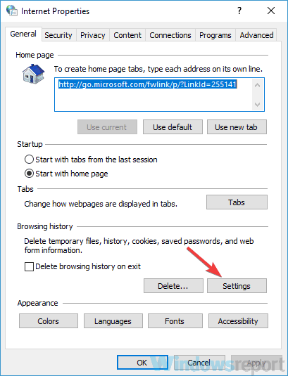 the linked image cannot be displayed outlook 2016
