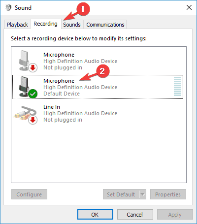 How to allow microphone access