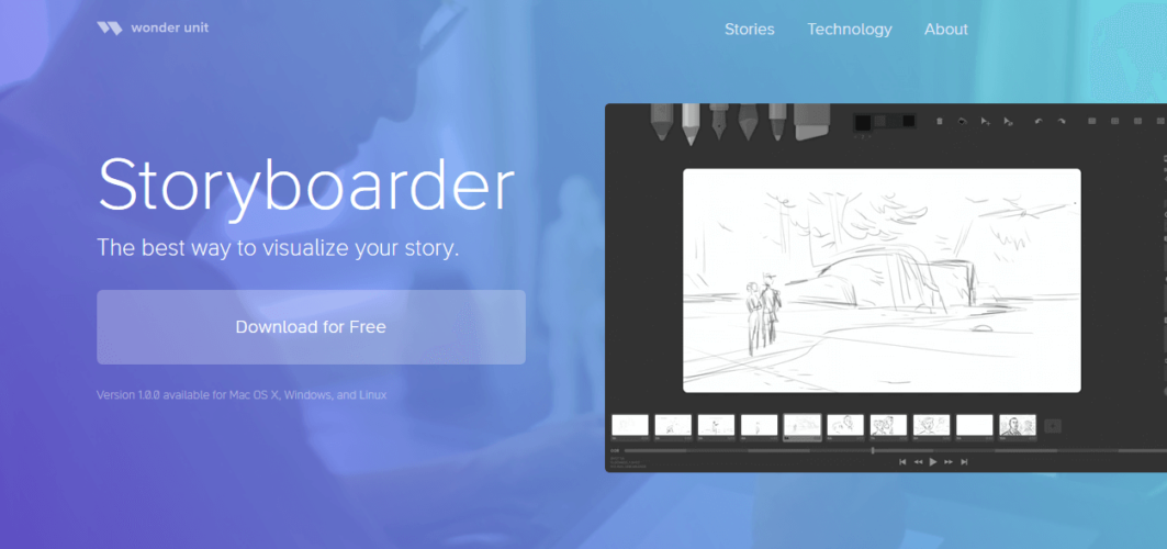 storyboard software