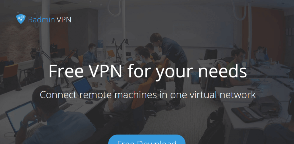 Radmin VPN - games over virtual Lan