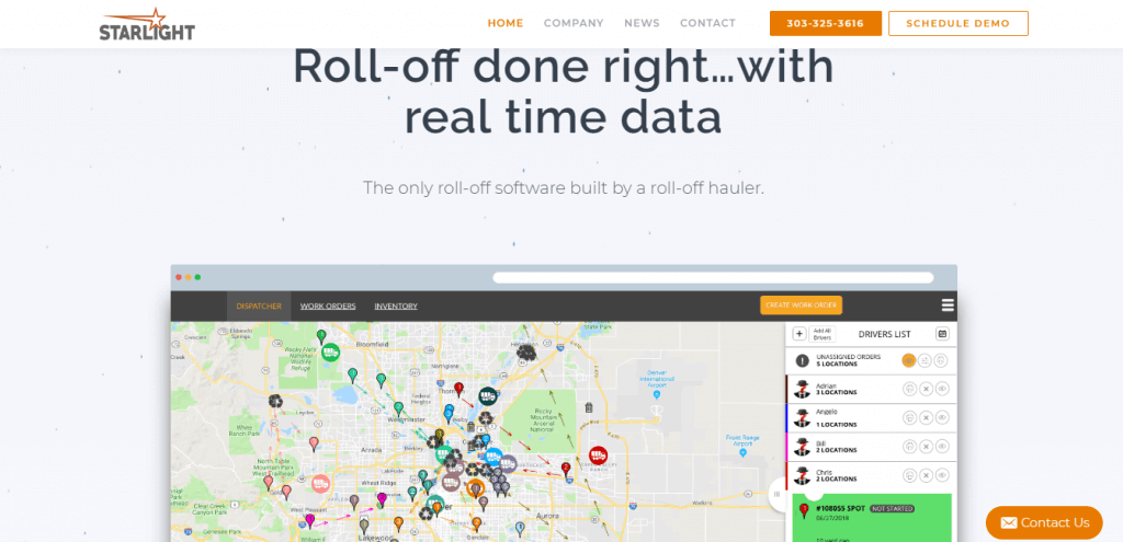 Starlight Pro- roll-off software