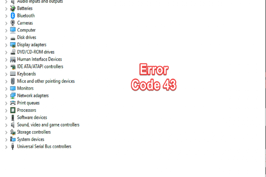 3 solutions to fix Device Error Code 43 on PC