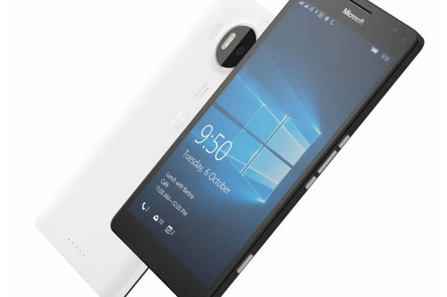Lumia 950 cellular connectivity