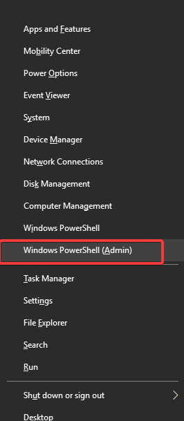 windows powershell win+x menu windows powershell Xbox Insider app not working