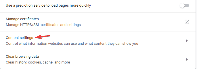 content settings content settings chrome pdf viewer disabled