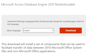 Installing Access Database Engine Error Fix: Power Bi error the provider is not registered