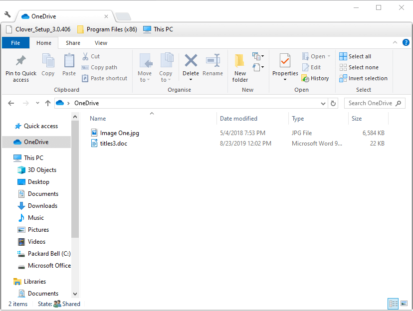 The OneDrive folder OneDrive folder link iphone photos to surface pro