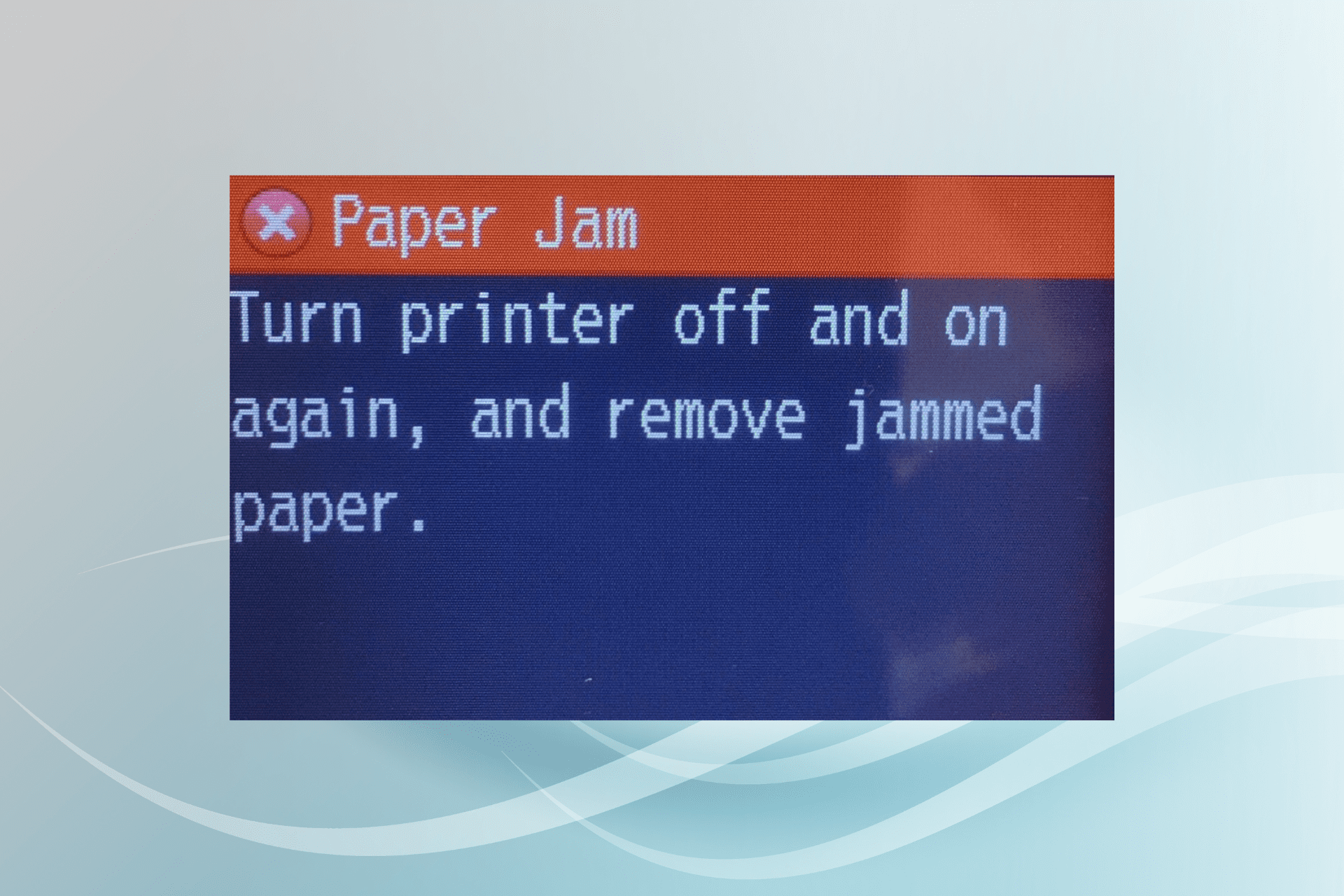 fix epson printer keeps jamming