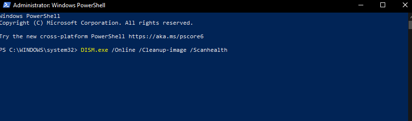 dism command powershell command - hyper-v assembly not found