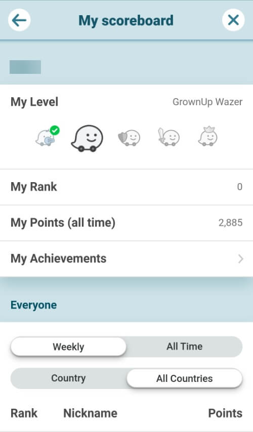 get Waze points faster