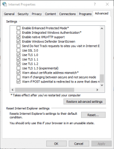 2 Ways to Disable TLS 1.0 in Windows 10