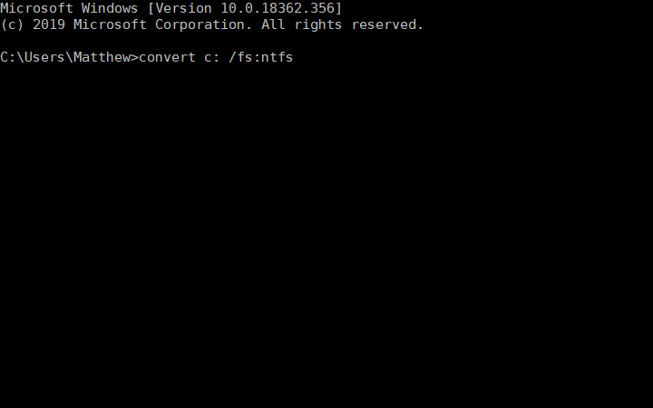 The convert command outlook the drive that contains your data file is out of disk space