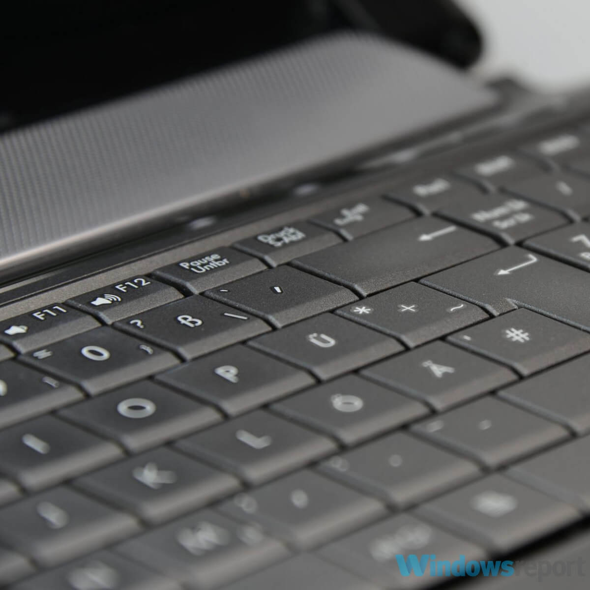 laptop keyboard close-up gray laptop keyboard close-up - Arc launcher not updating