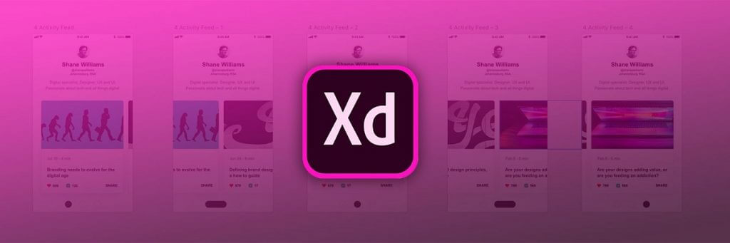 Adobe XD_best UI mockup tool