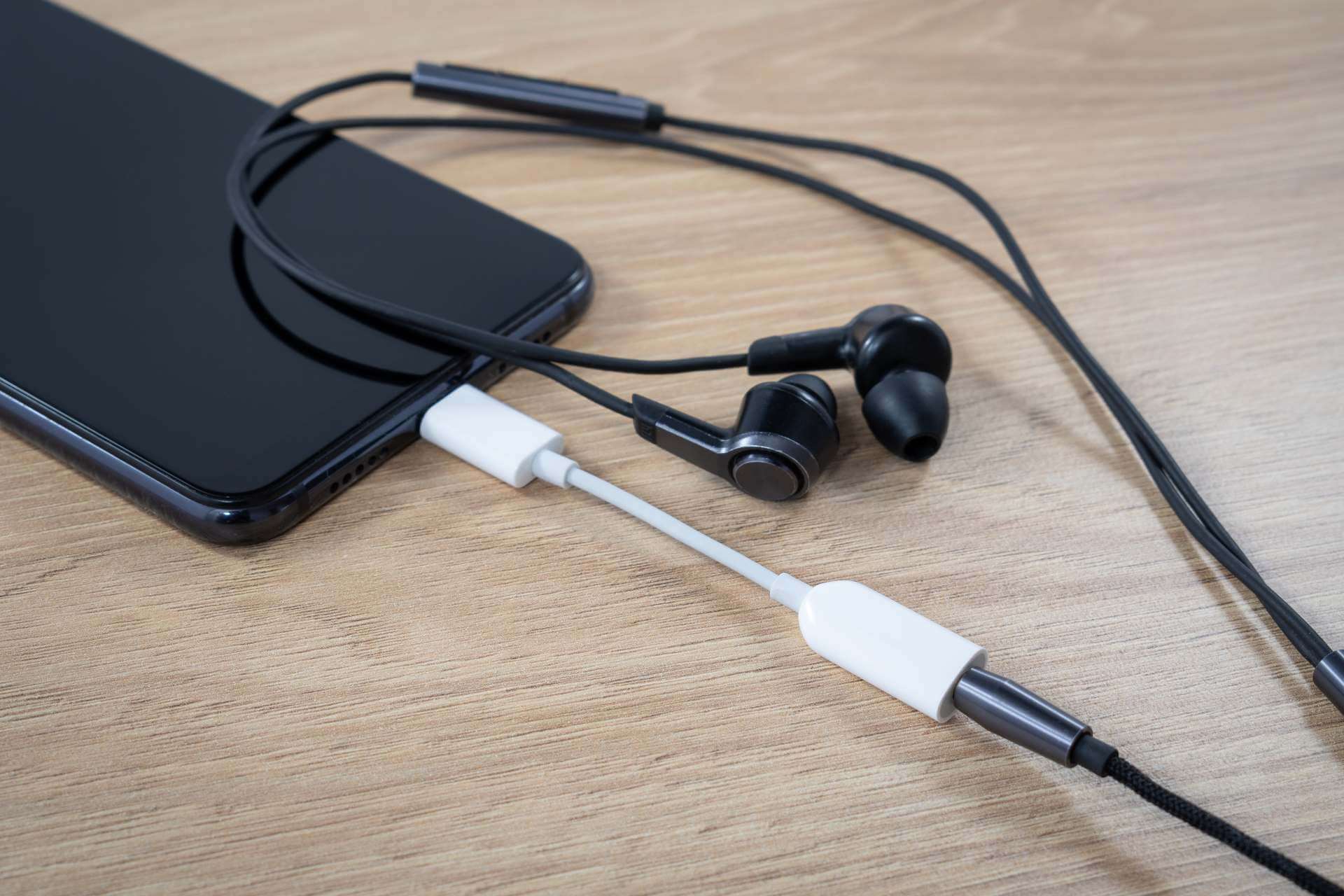 USB-C to 3.5mm headphone adapters