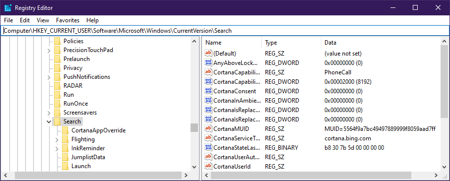 registry editor group policy
